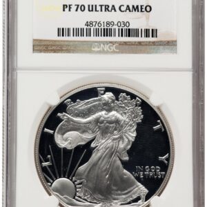 2000-P Modern Bullion Coins (2000-P Proof Silver Eagle 1 oz Brown Label)