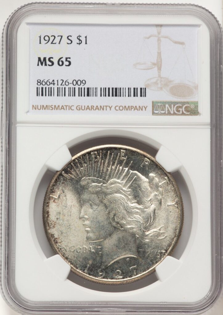 1927-S Peace Dollars (1927-S S$1)