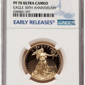 2016-W Modern Bullion Coins (2016-W Proof Gold Eagle 1/2 oz ER Blue)