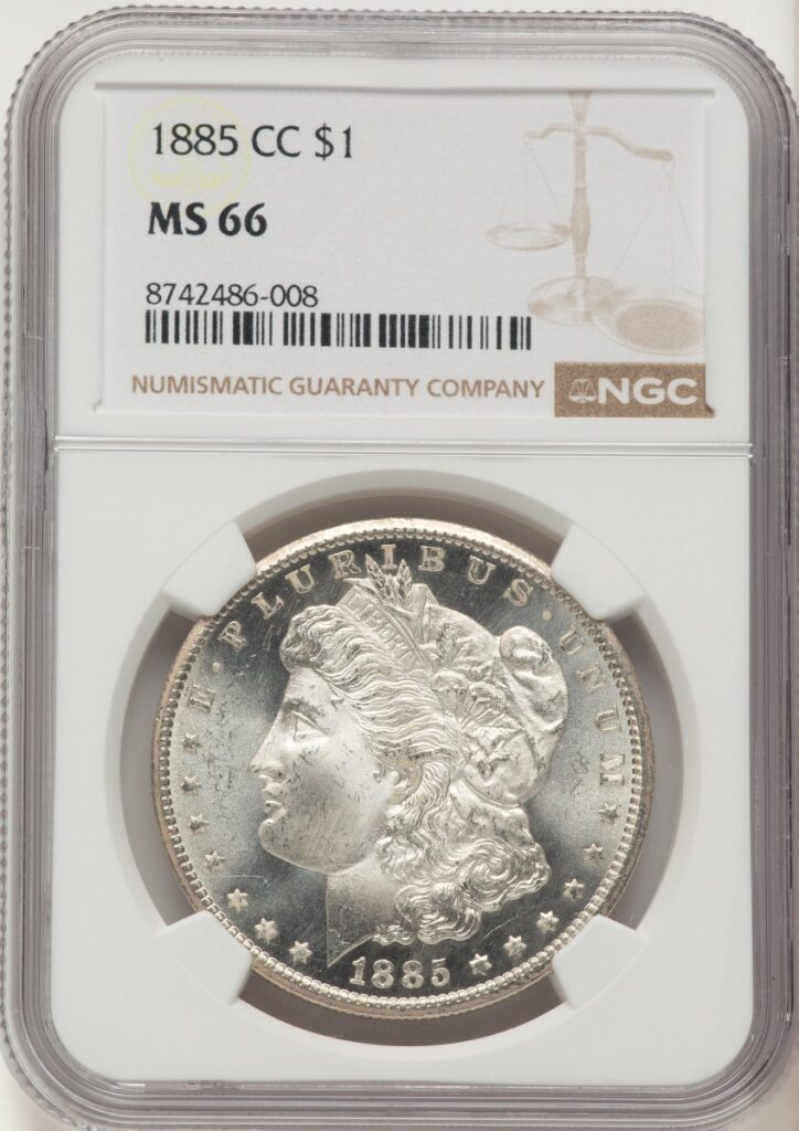1885-CC Morgan Dollars (1885-CC S$1)