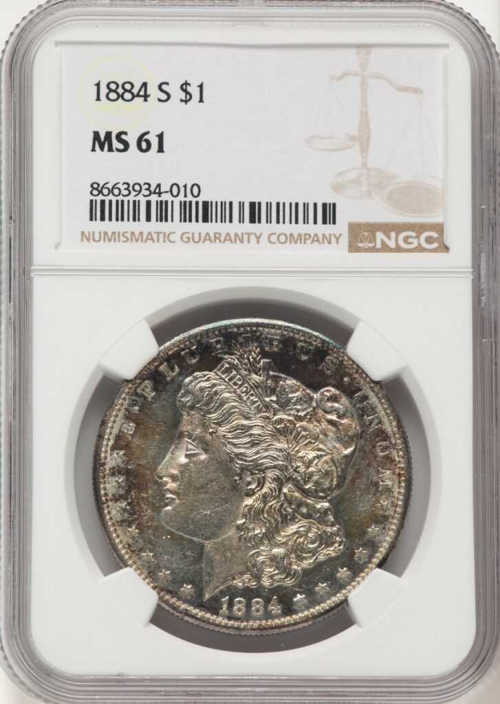 1884-S Morgan Dollars (1884-S S$1)